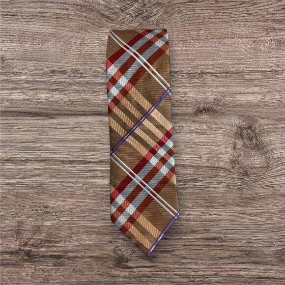 Donald J Trump Other - Donald J Trump plaid neck tie